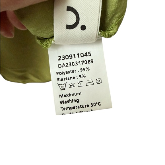 Commense Satin Floral Appliqué Mini Slip Dress, Size S - Picture 7 of 7